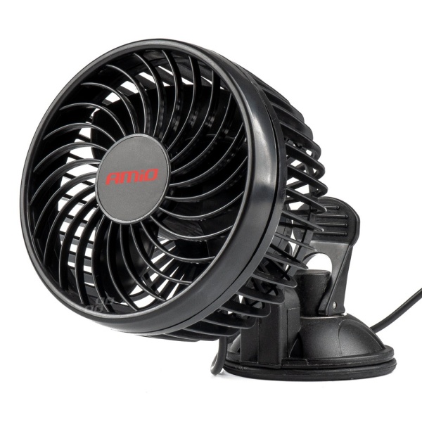 Ventilator Auto Cu Ventuză 4,5" 12V Amio 03001